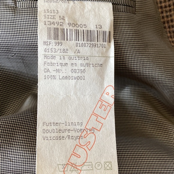 BAUMLER BLAZER MENS MADE IN AUSTRIA . - Picture 4 of 9